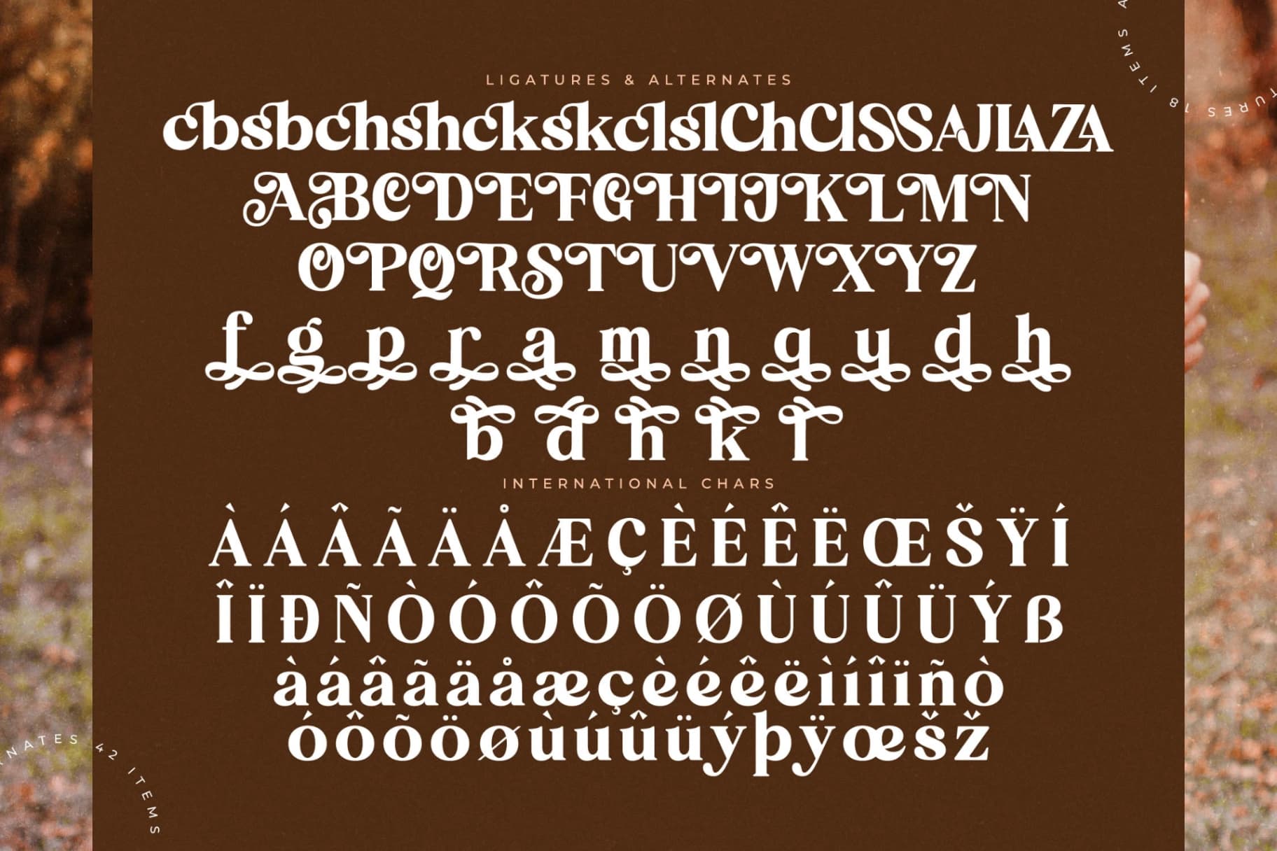 Preview 14 for Histore Magical – Serif Retro Font