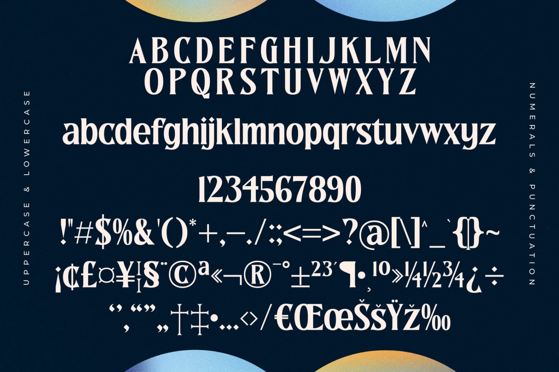 Preview 13 for Norique - Modern Display Typeface