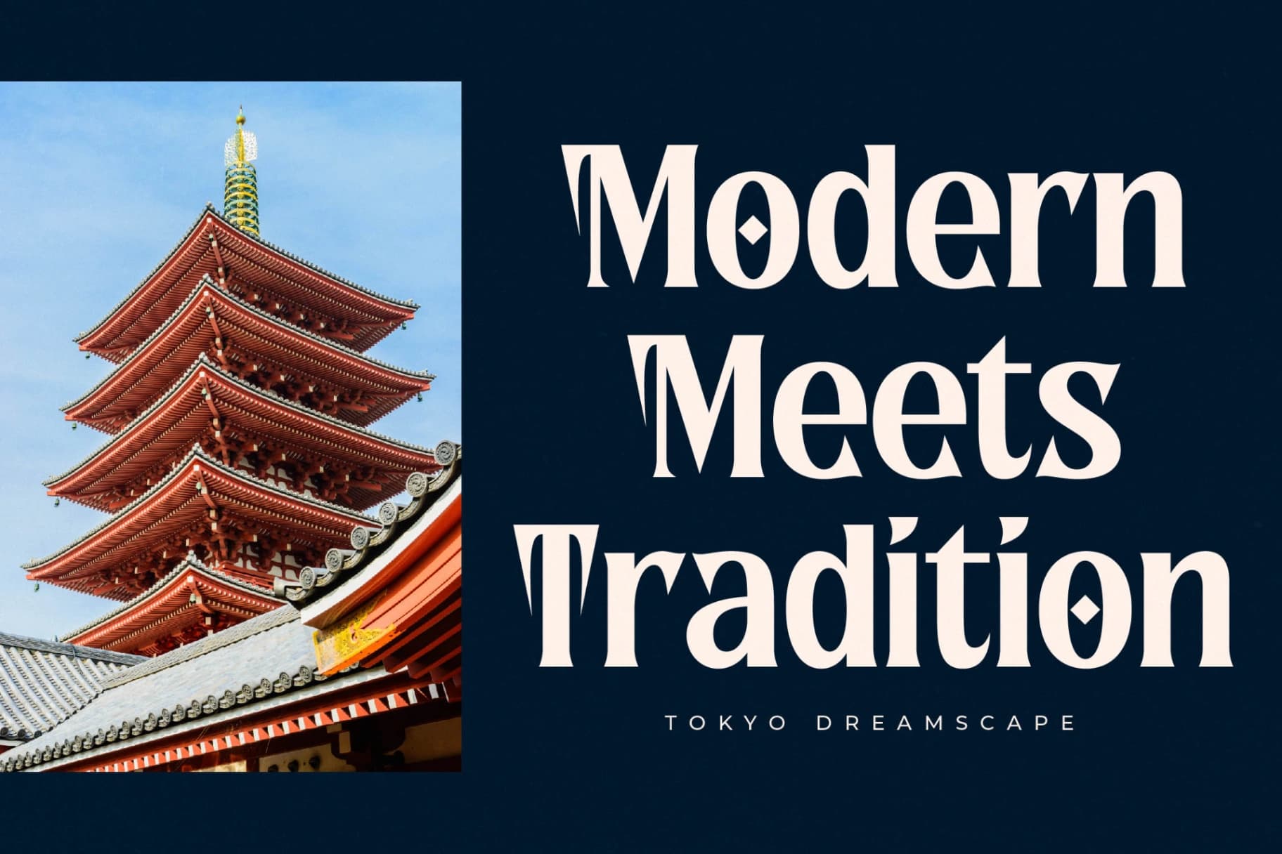 Preview 3 for Norique - Modern Display Typeface