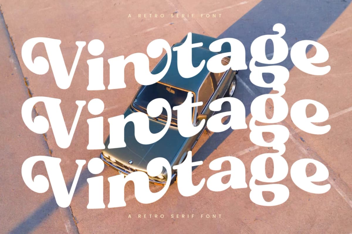 Angelic Pearl - Retro Serif Font font preview 6