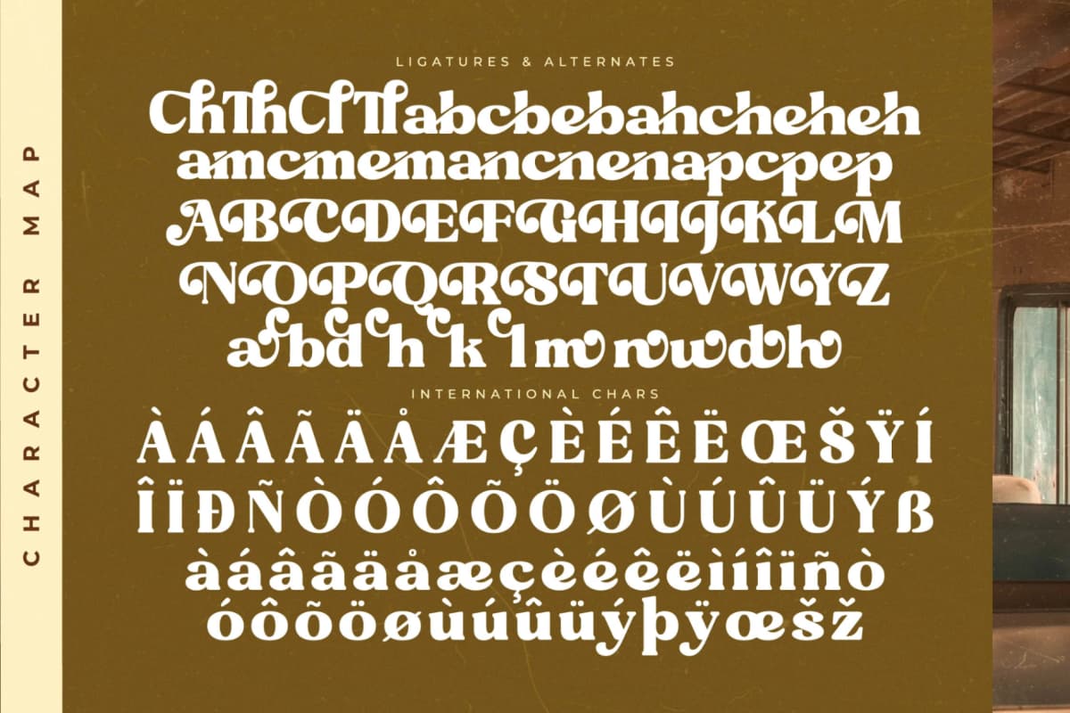 Angelic Pearl - Retro Serif Font font preview 14