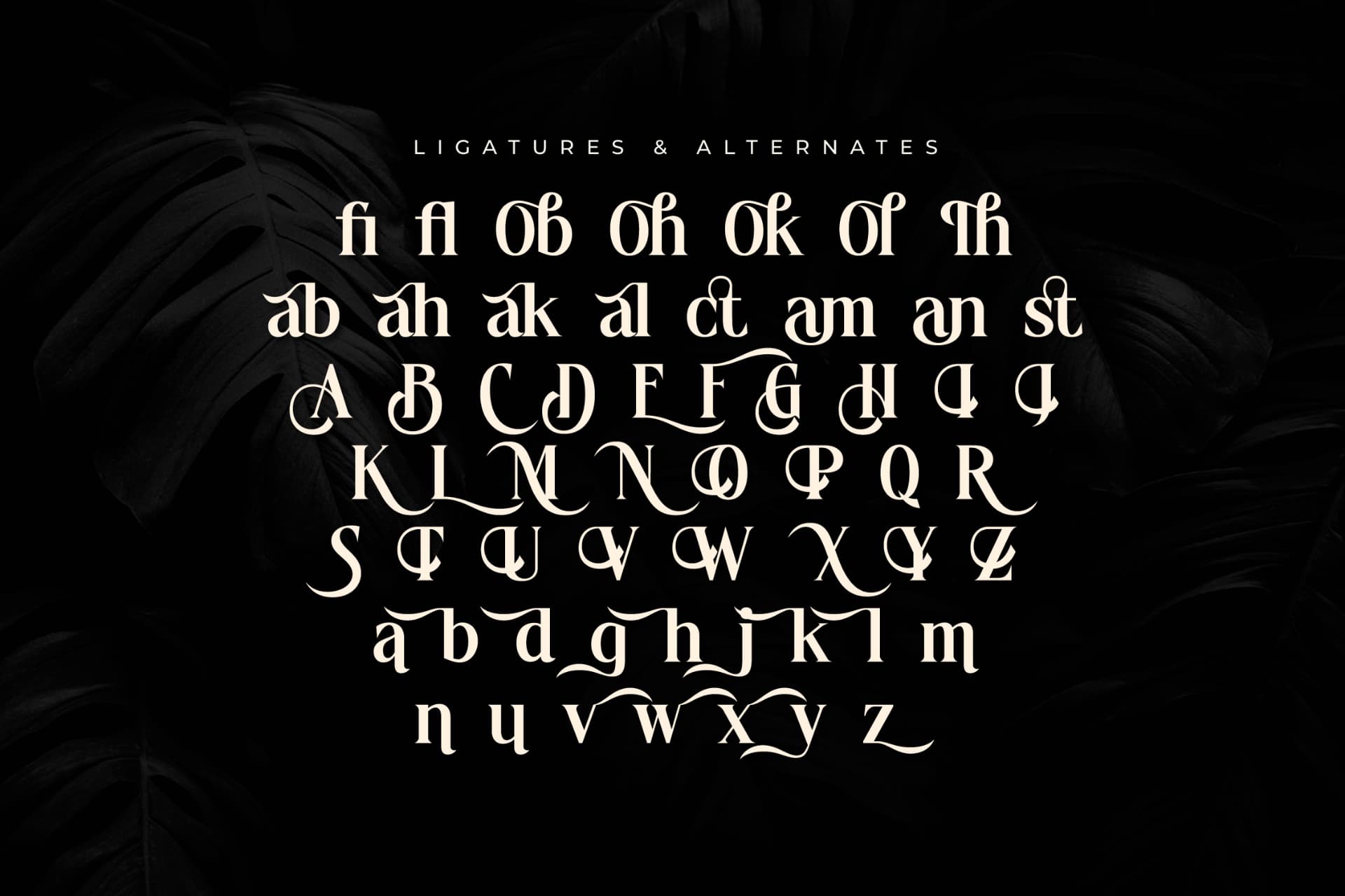 Preview 13 for Fantasy Magist - Elegant Serif Font
