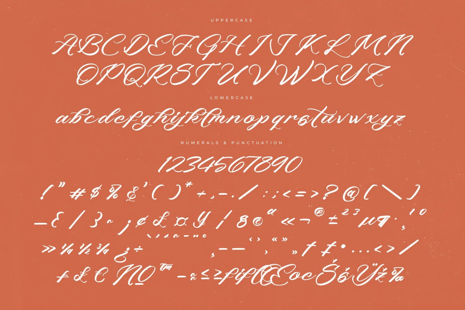 Preview 13 for Machine Vintage – Modern Stylish Script