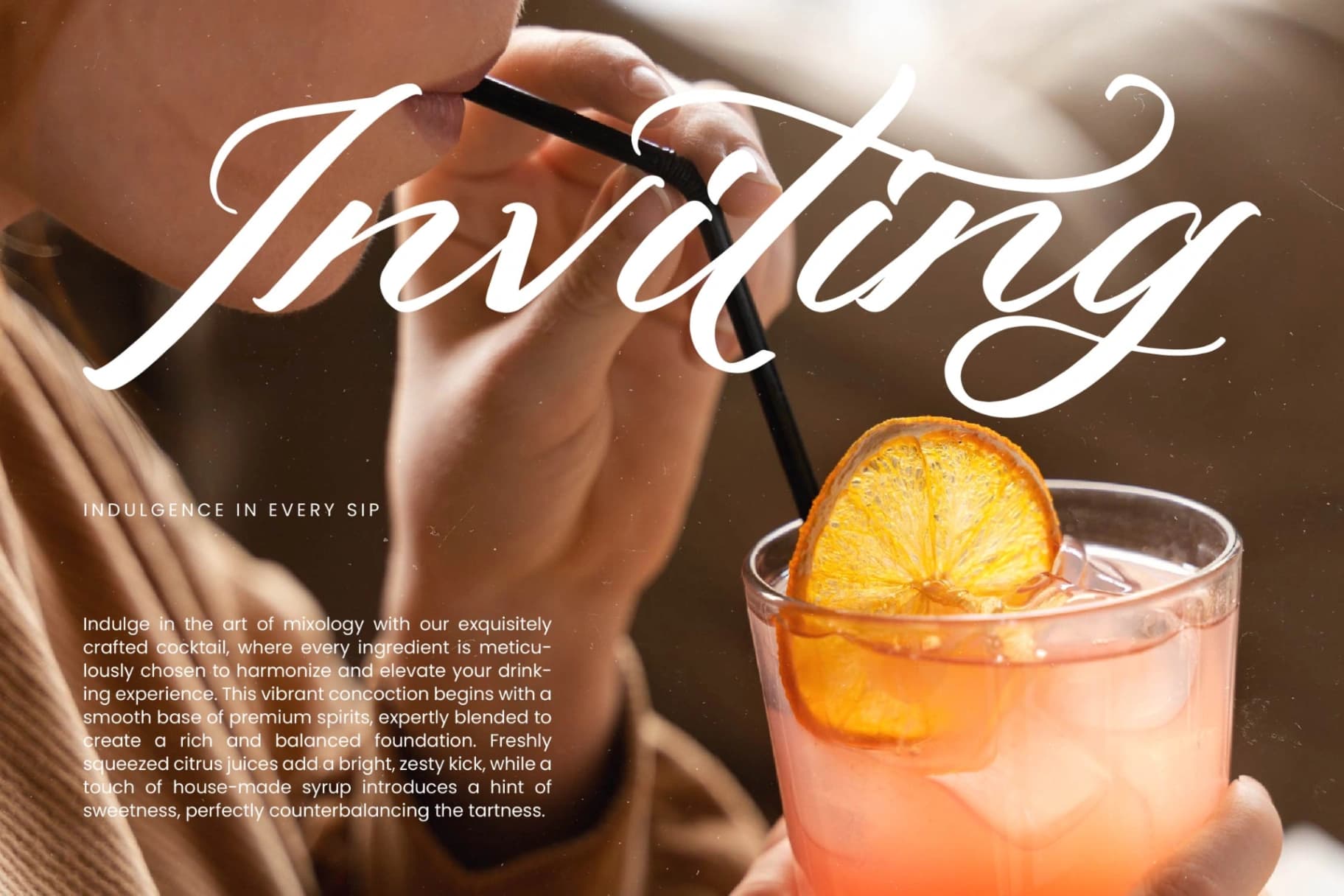 Preview 5 for Machine Vintage – Modern Stylish Script