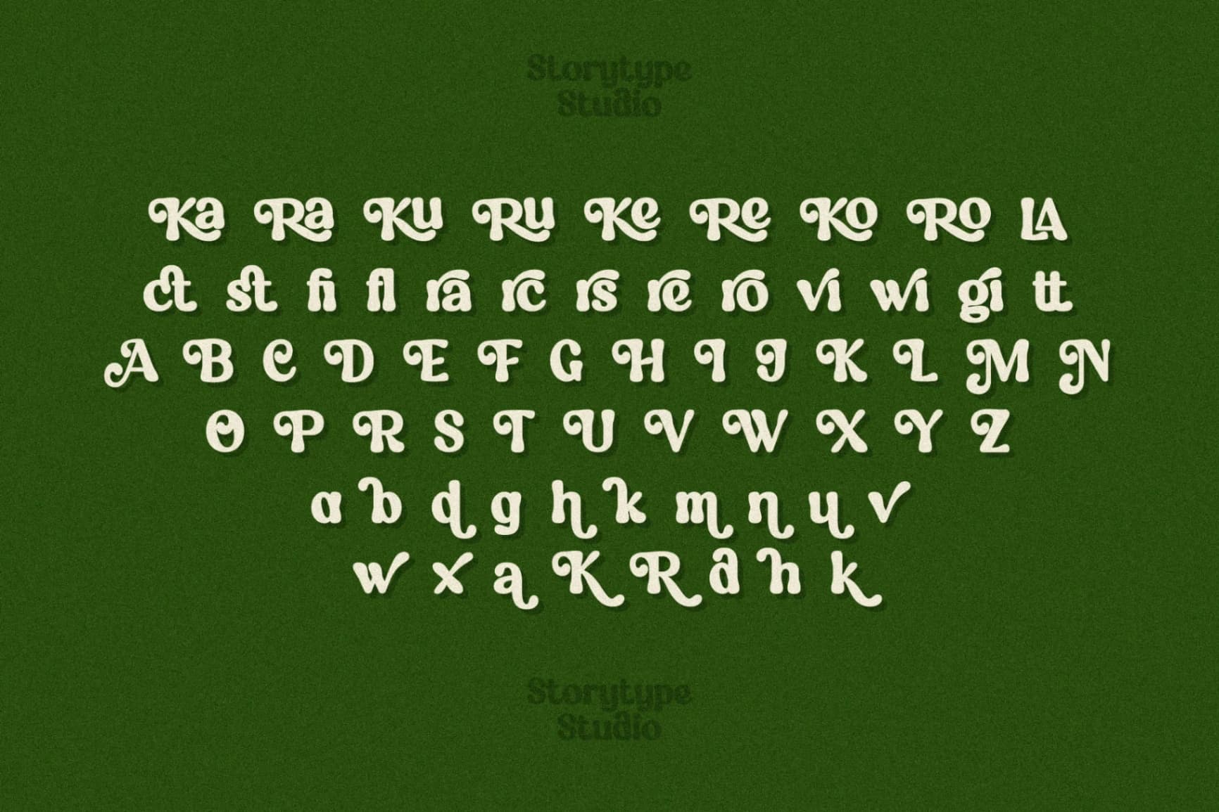 Preview 13 for Muloka Kerash - Chunky Retro Font