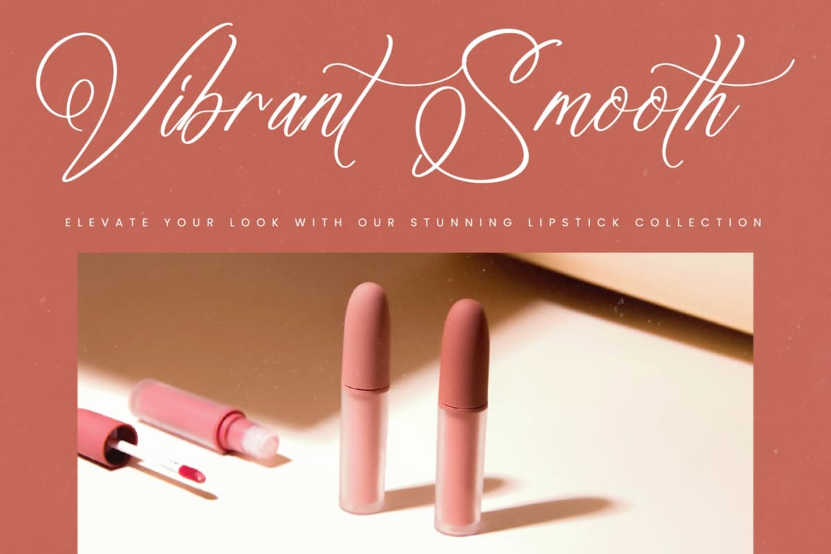 Mialora Sagitha – Beauty Calligraphy Script font preview 4