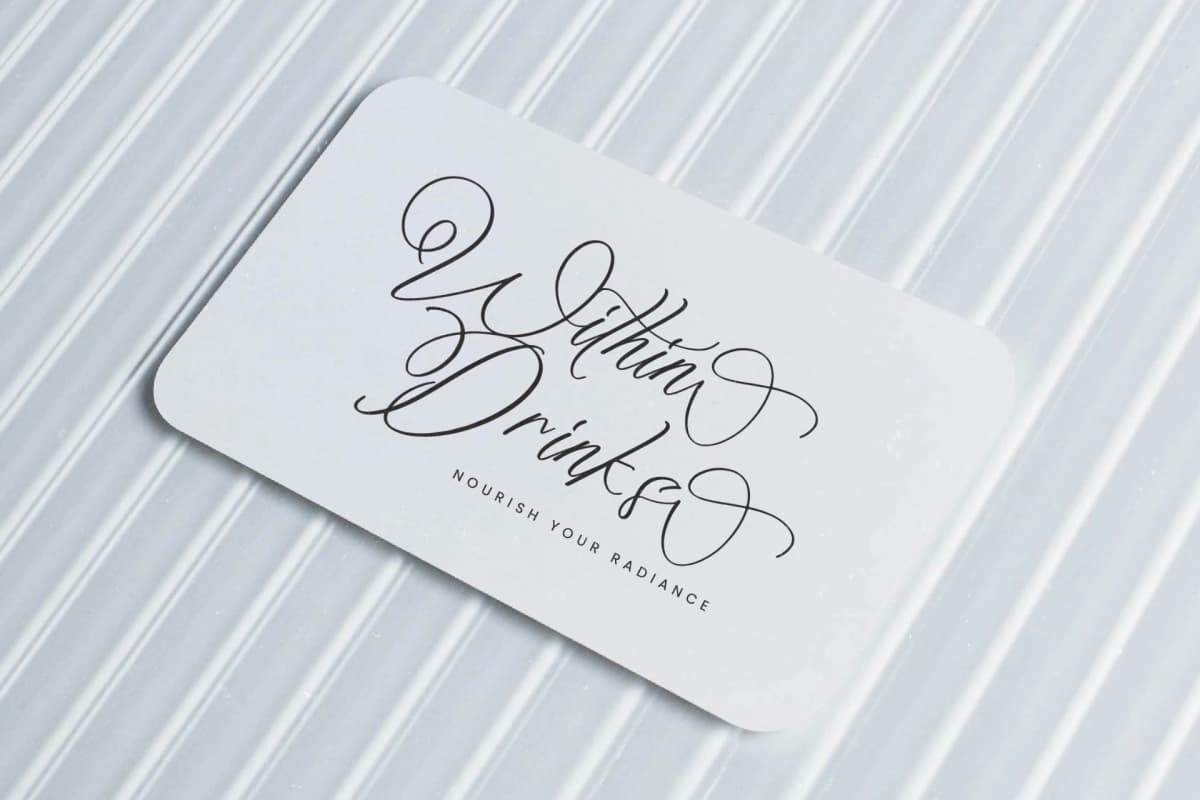 Mialora Sagitha – Beauty Calligraphy Script font preview 5