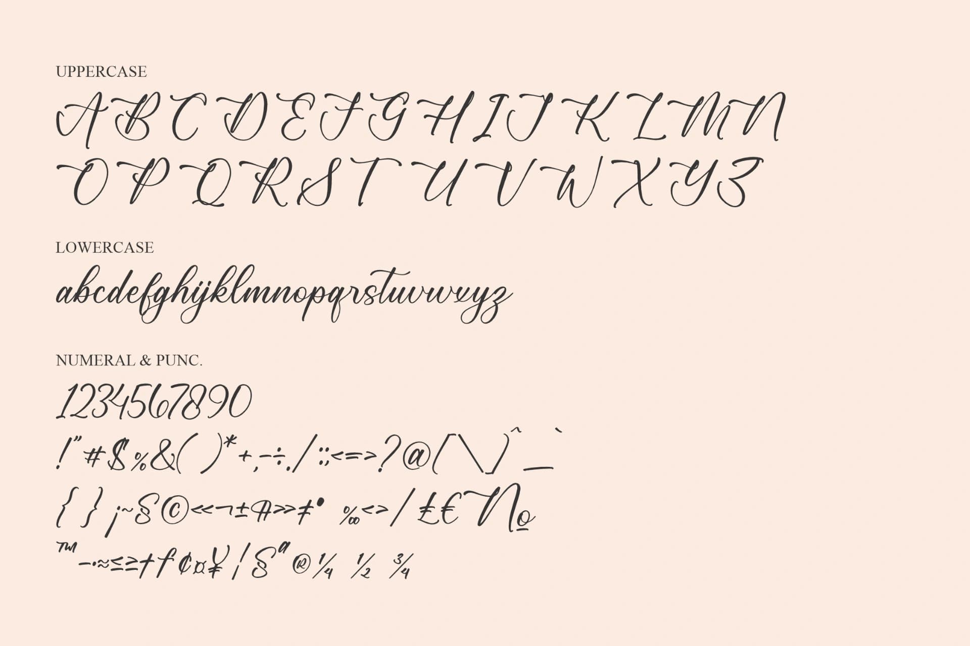 Preview 13 for Gattenburg Mikalia - Beautiful Script Font