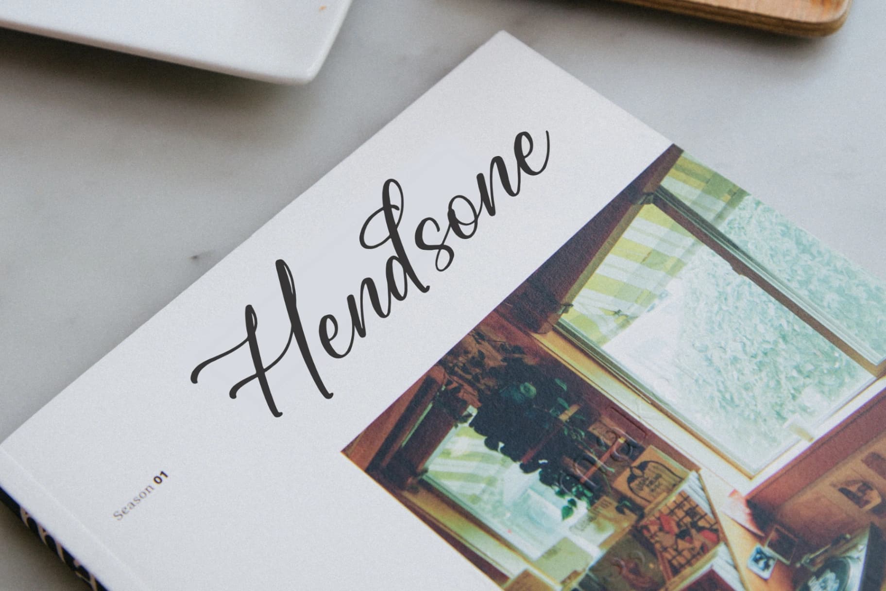 Preview 7 for Gattenburg Mikalia - Beautiful Script Font