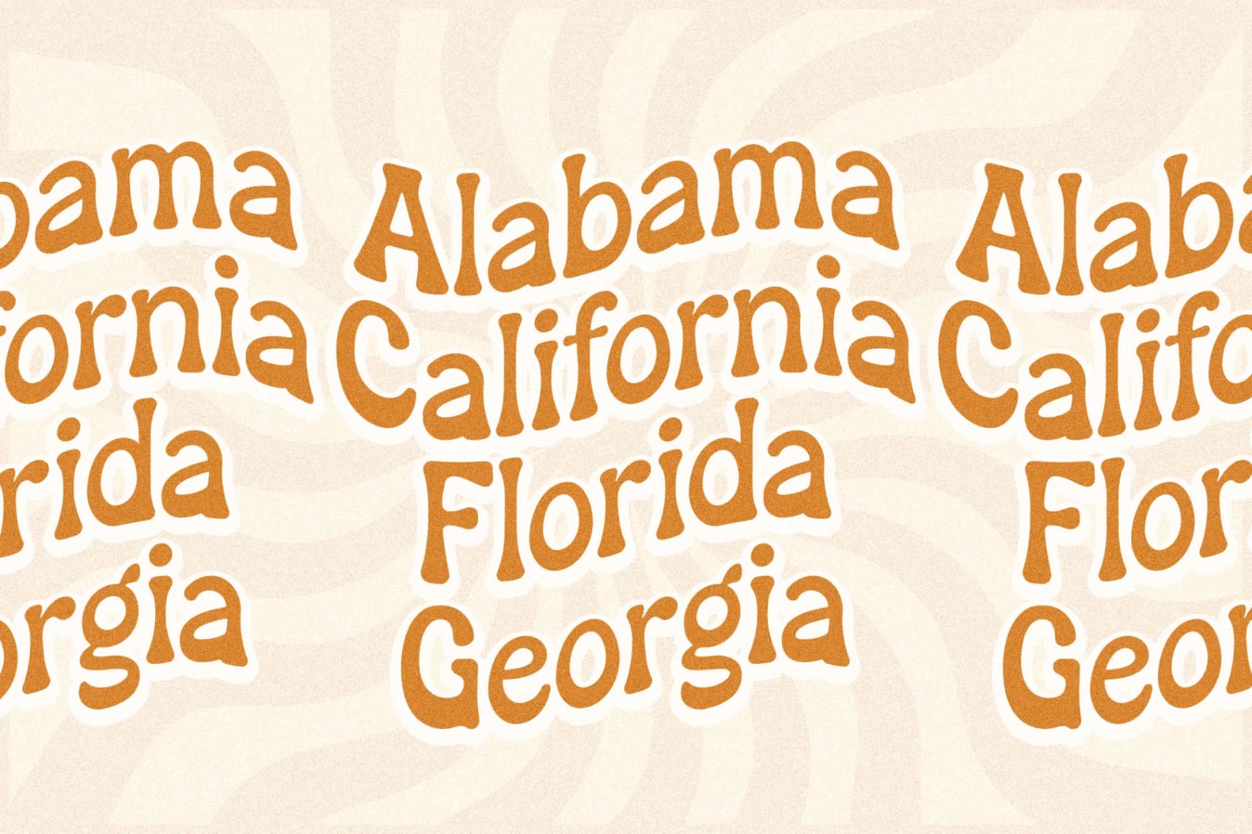 Preview 5 for Fruits Delight - Groovy Retro Font