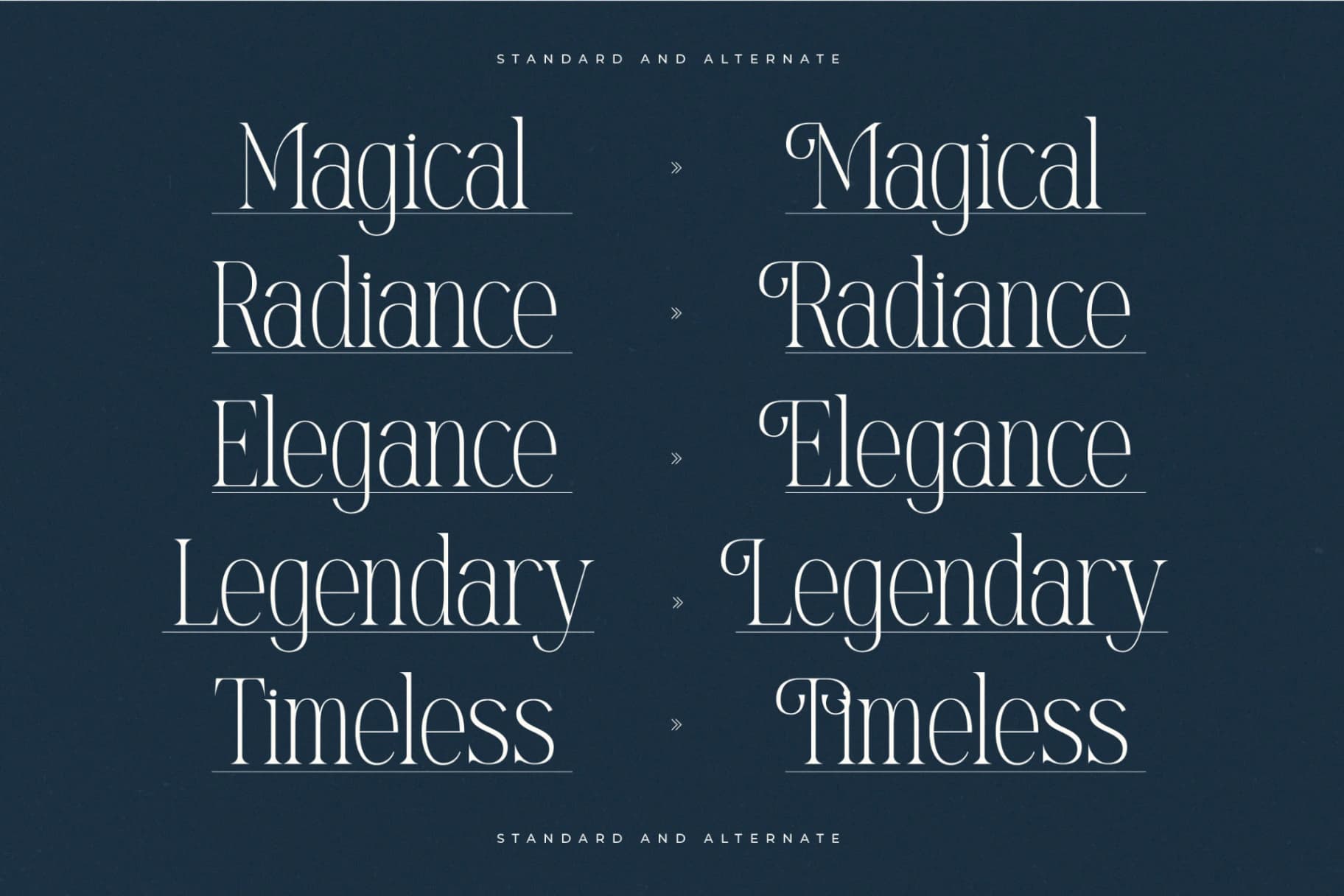 Preview 4 for Mostlight - Modern Alternate Serif