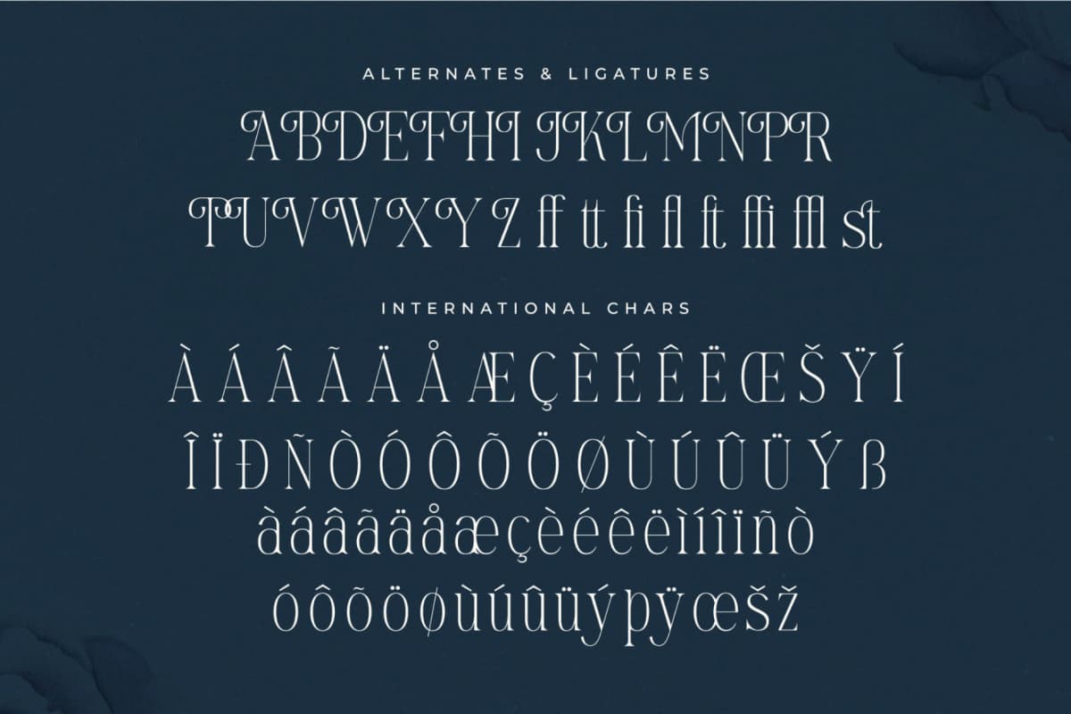 Preview 14 for Mostlight - Modern Alternate Serif