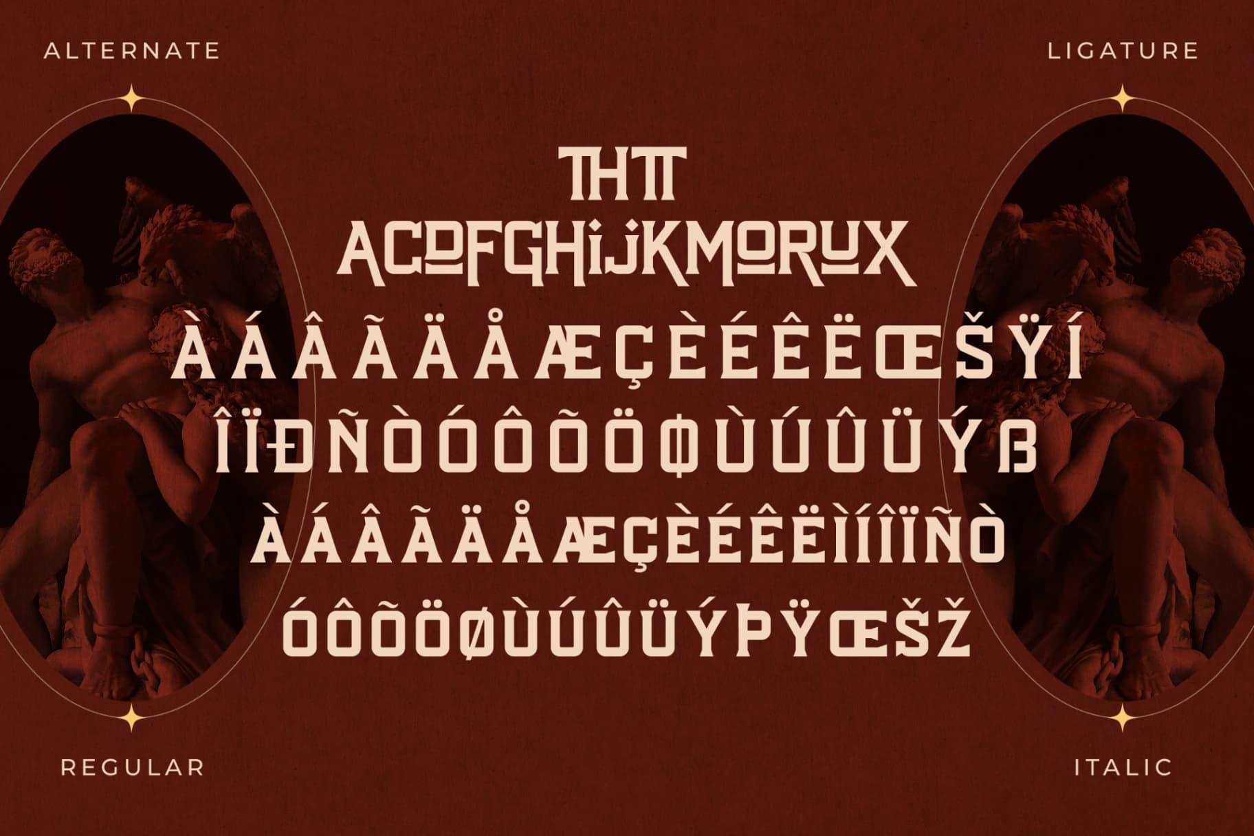 Preview 14 for Squired Dimonds - Display Typeface