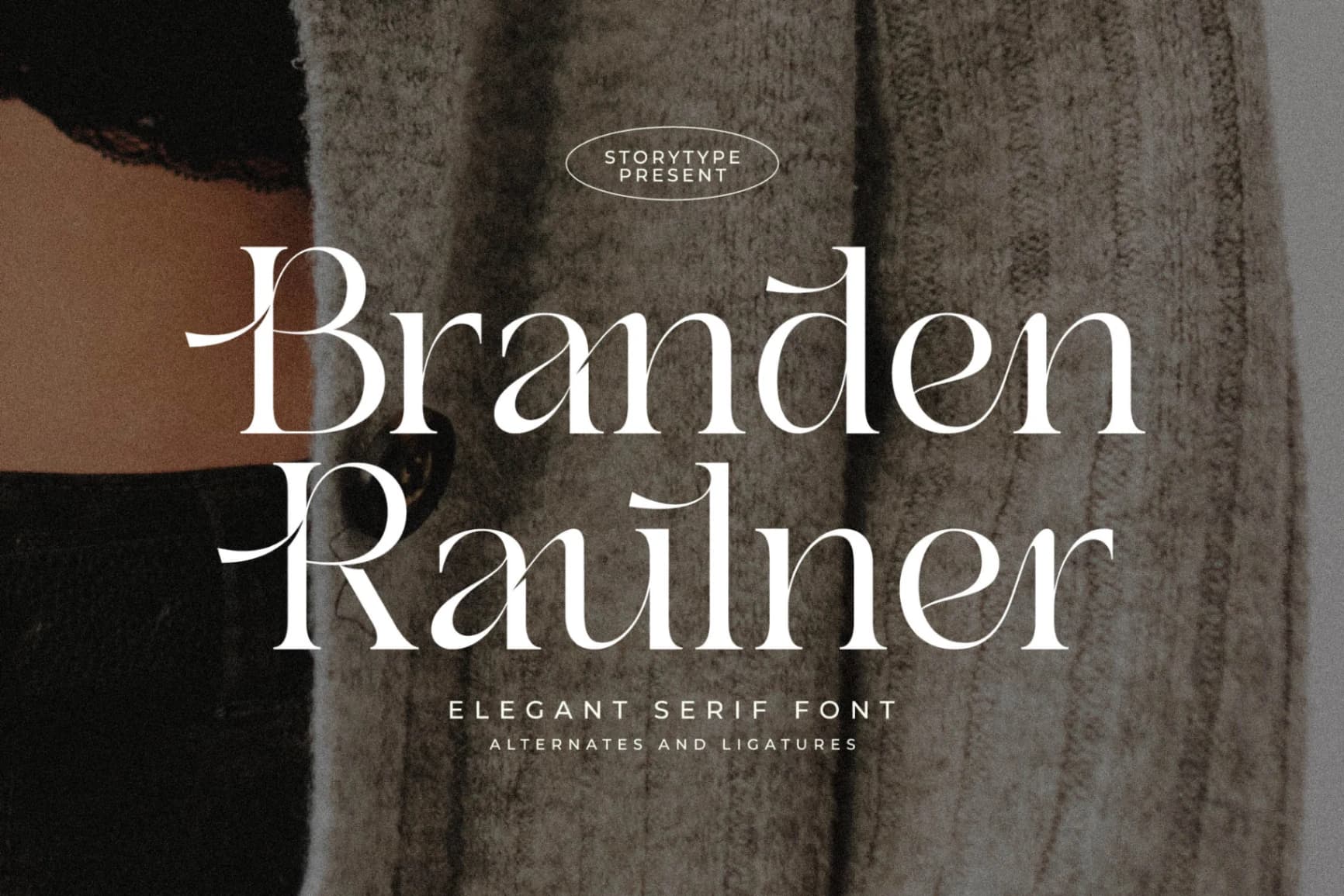 Preview of Branden Raulner - Elegant Serif Font font
