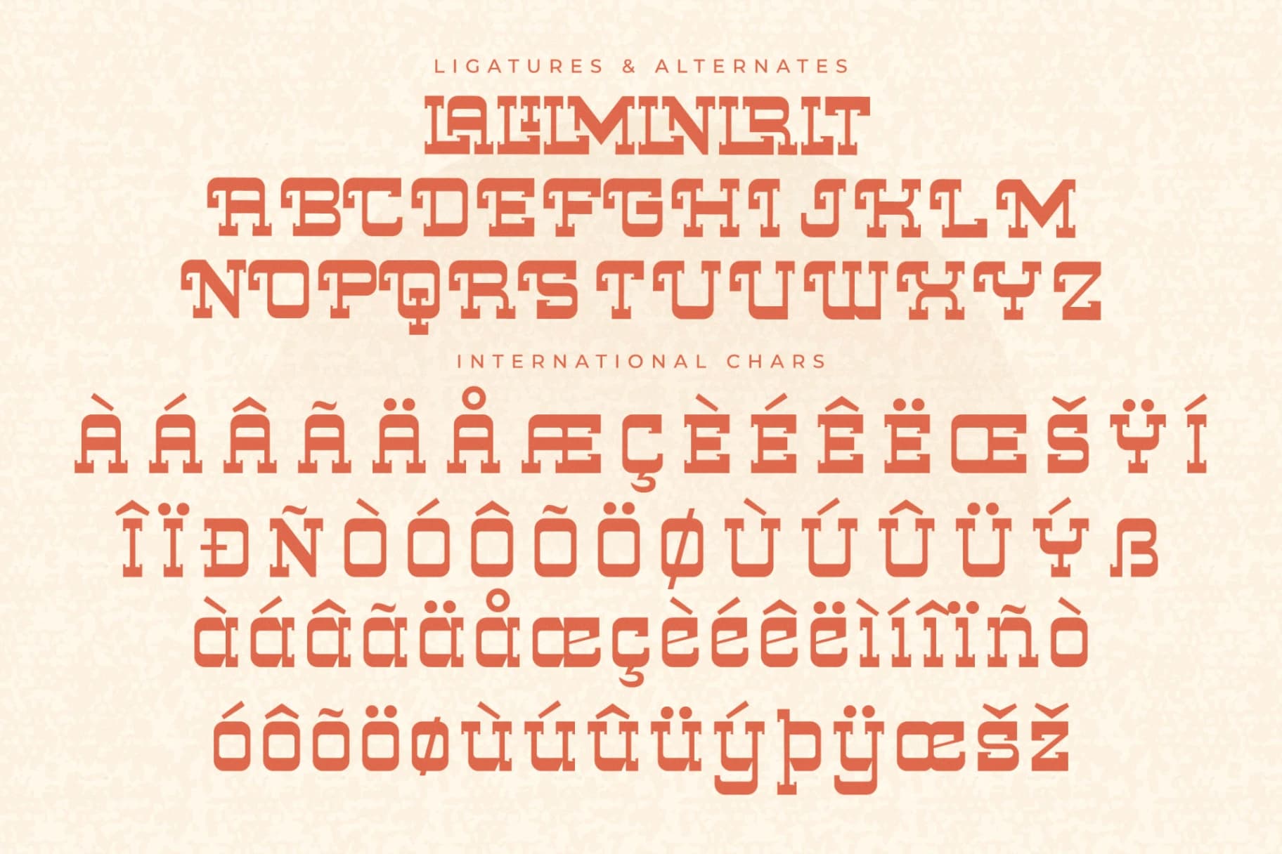 Preview 14 for Trails Nights - Display Slab Serif