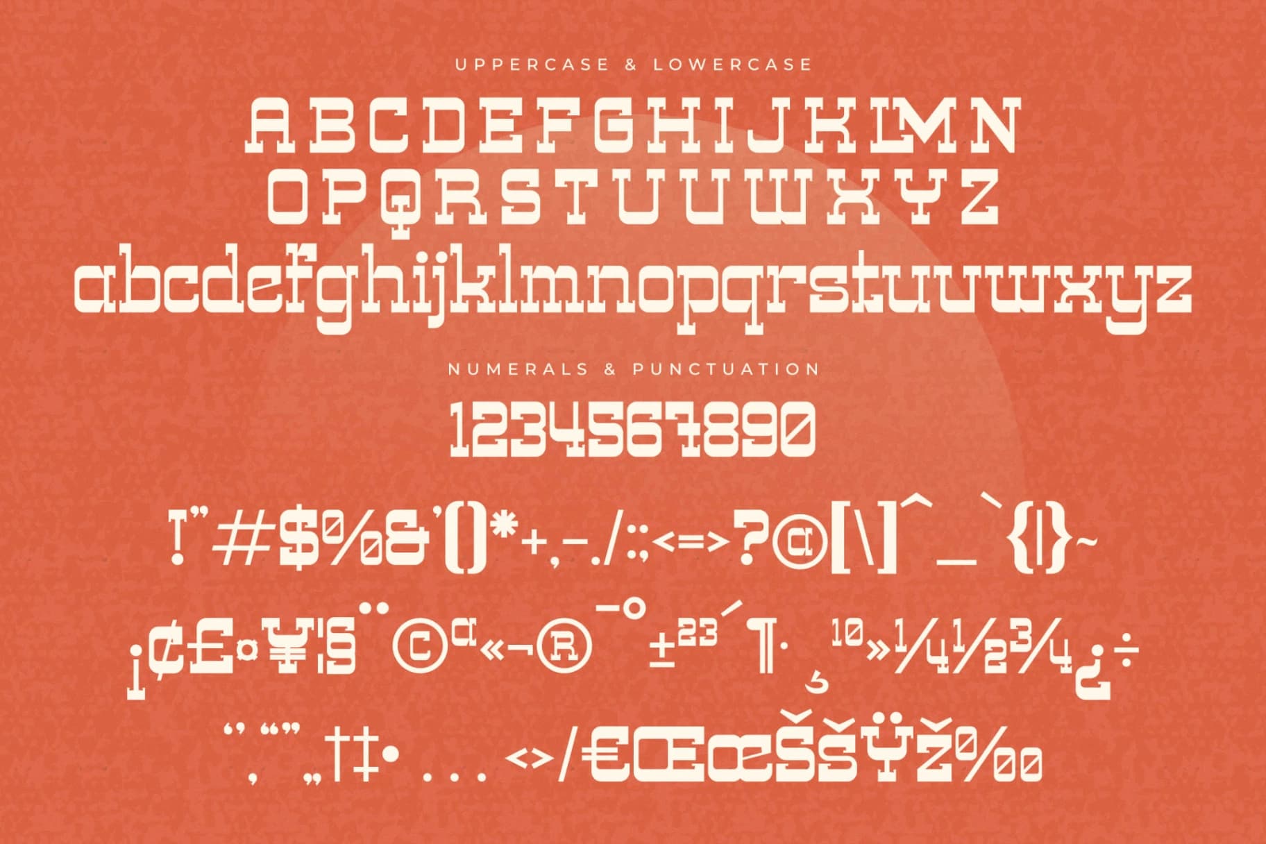Preview 13 for Trails Nights - Display Slab Serif
