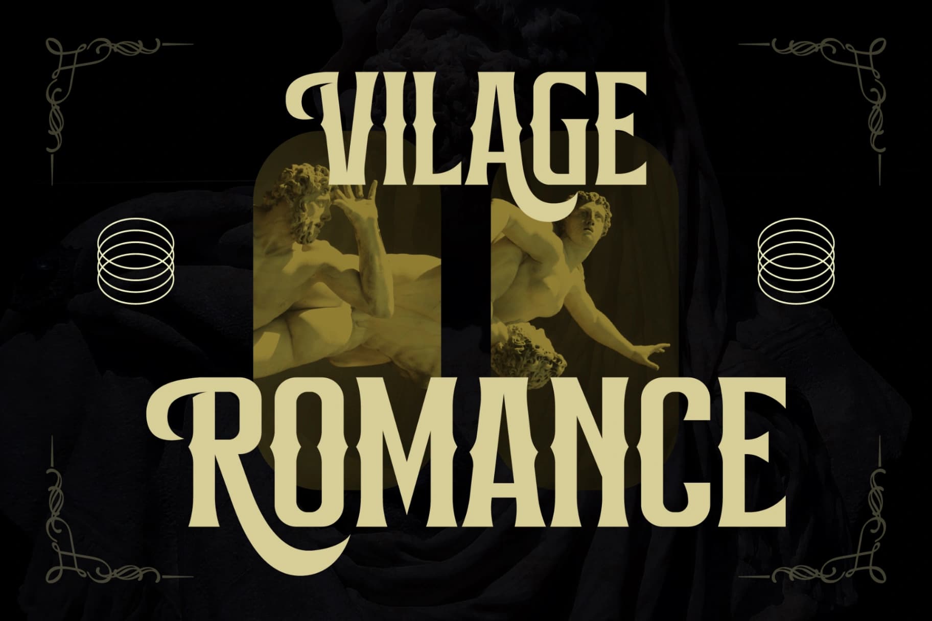 Preview 3 for Alinore - Display Typeface Font