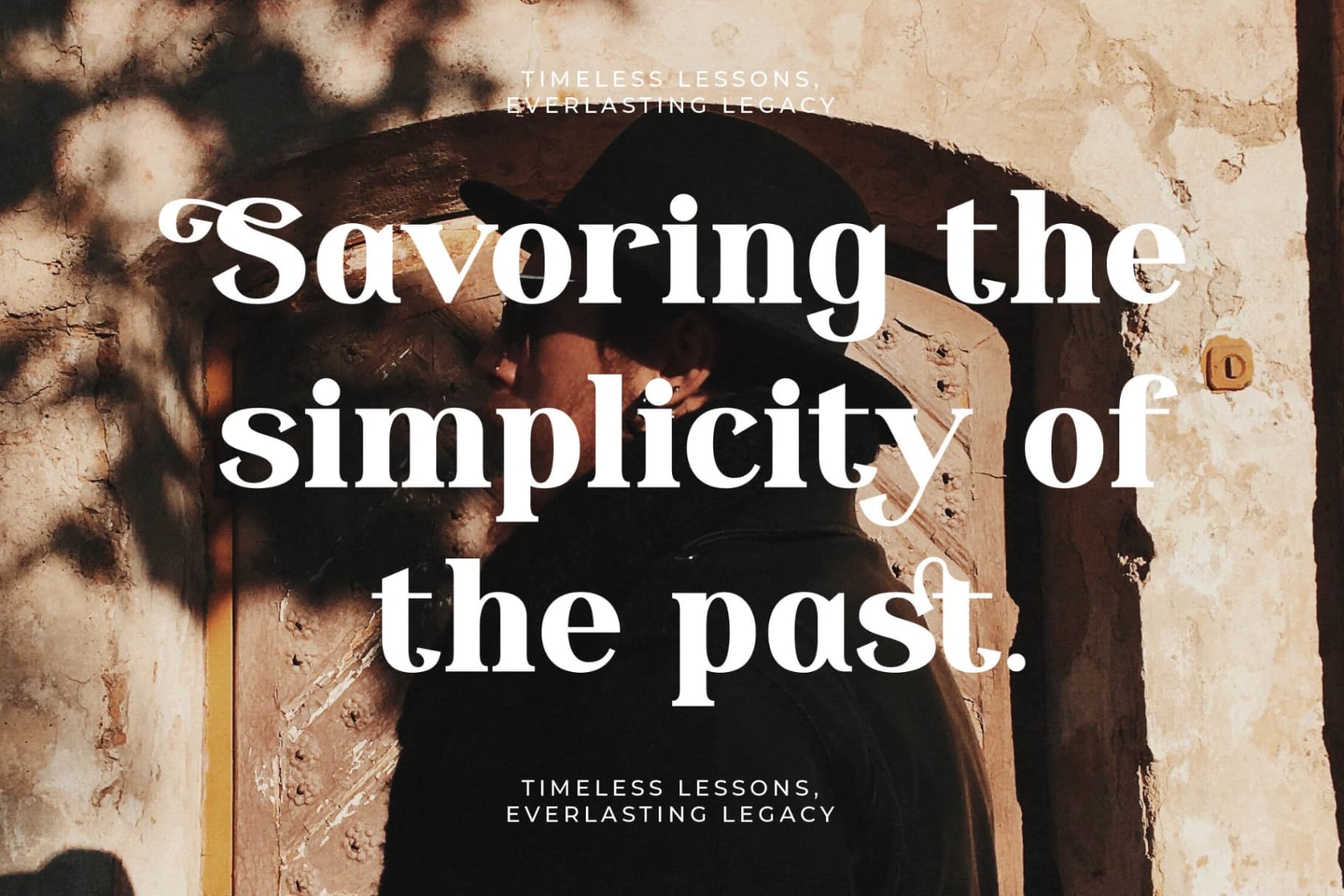 Preview 8 for Silenta Vintage – Alternate Serif Font