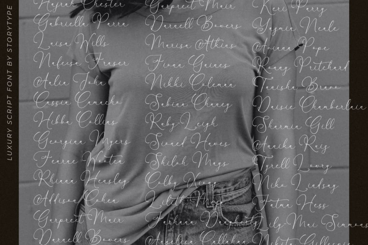Waltson Beauty - Luxury Script Font font preview 8