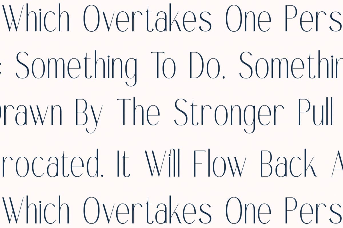 Authentic Megarilo – Modern Sans Serif font preview 9