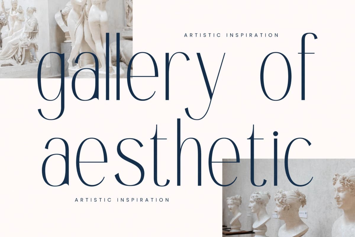 Authentic Megarilo – Modern Sans Serif font preview 3