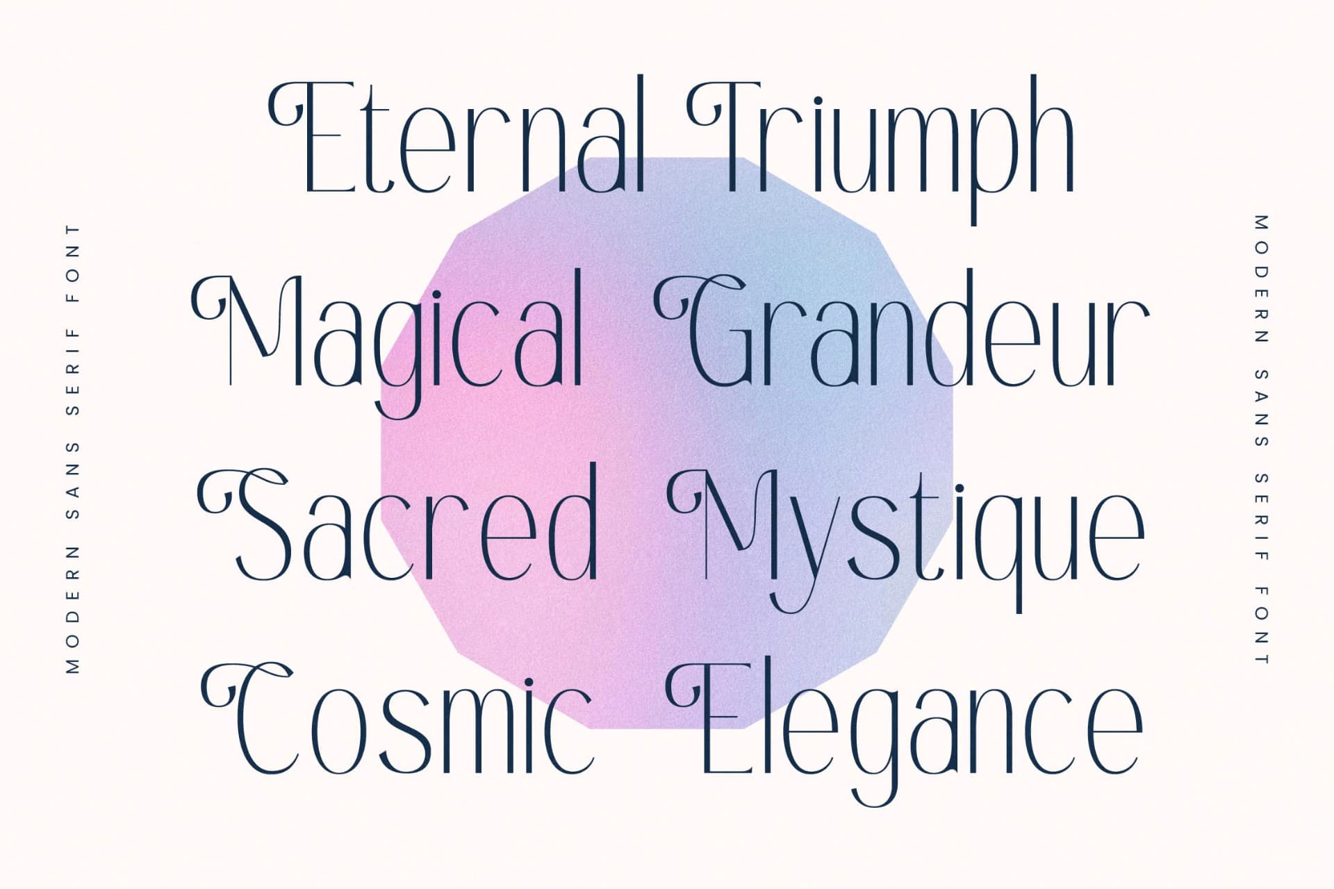 Preview 7 for Authentic Megarilo – Modern Sans Serif