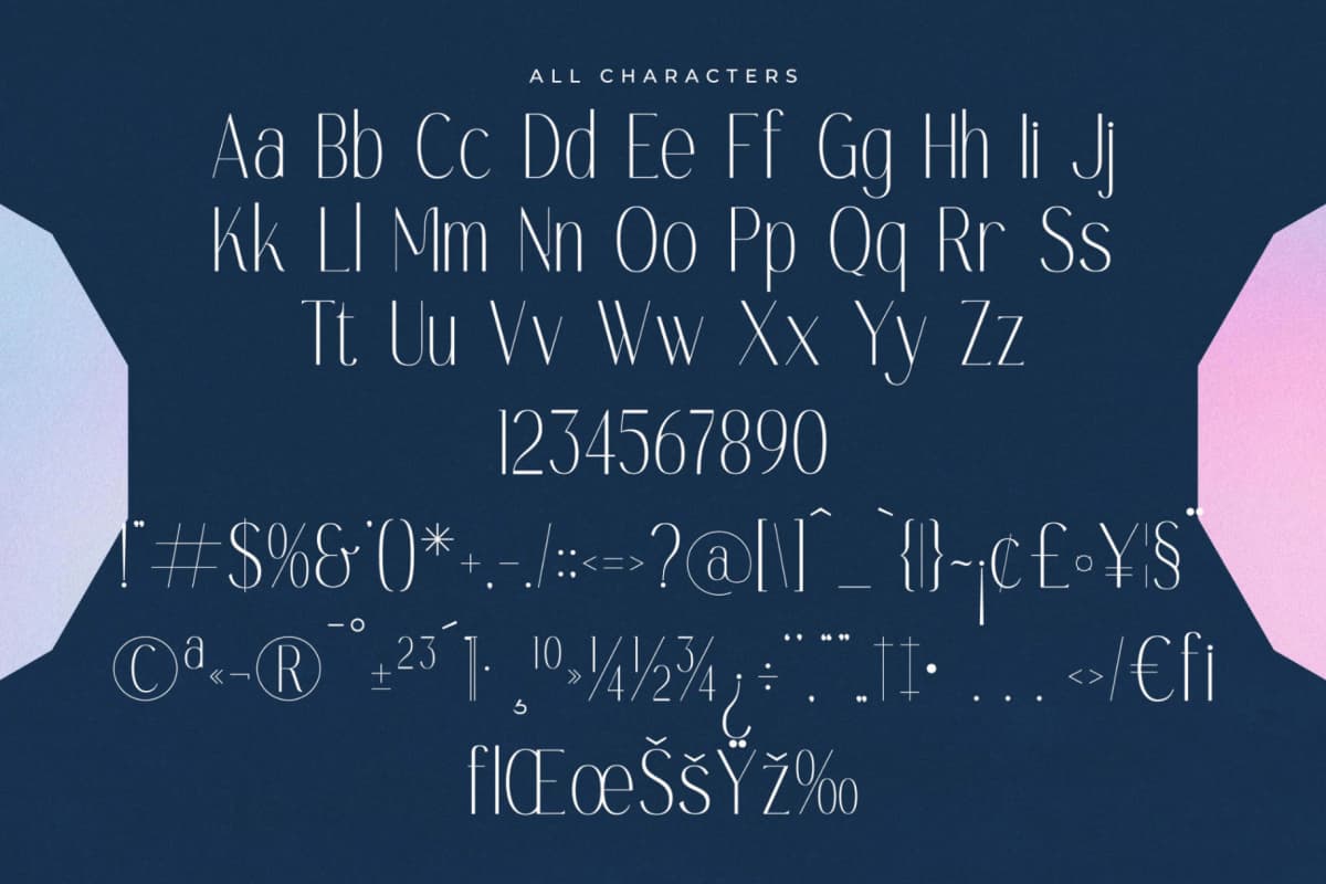 Authentic Megarilo – Modern Sans Serif font preview 13