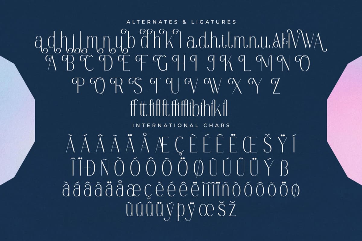 Authentic Megarilo – Modern Sans Serif font preview 14