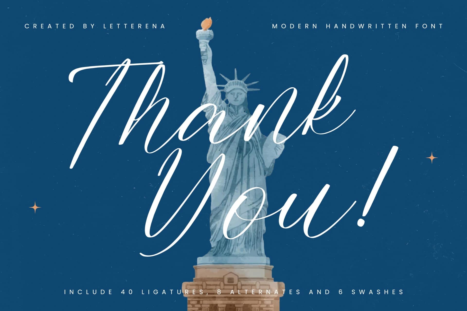 Preview 15 for Sentinel Liberty – Modern Handwritten Font