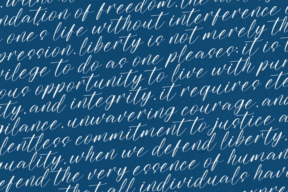 Preview 9 for Sentinel Liberty – Modern Handwritten Font