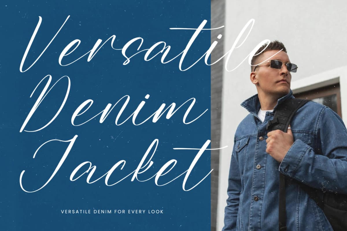 Preview 10 for Sentinel Liberty – Modern Handwritten Font