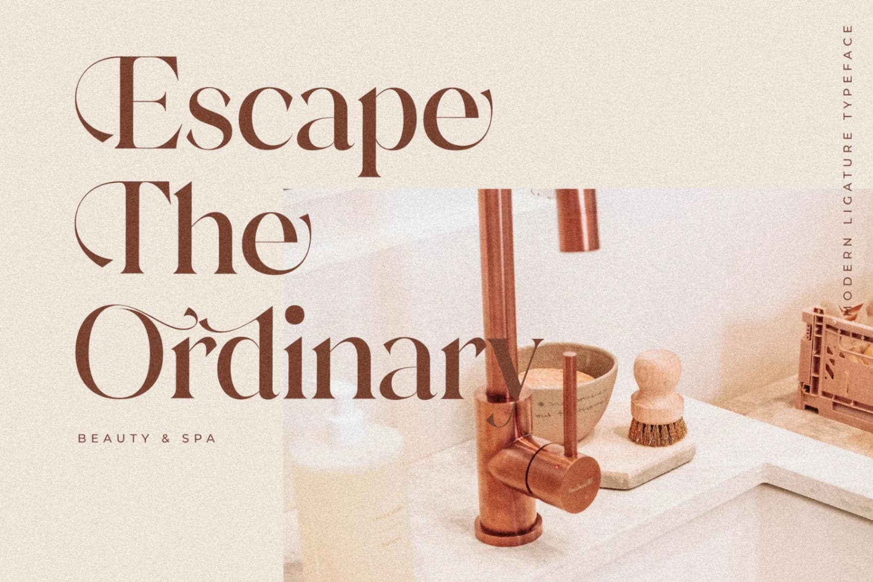 Preview 5 for Adorage - Modern Ligature Typeface