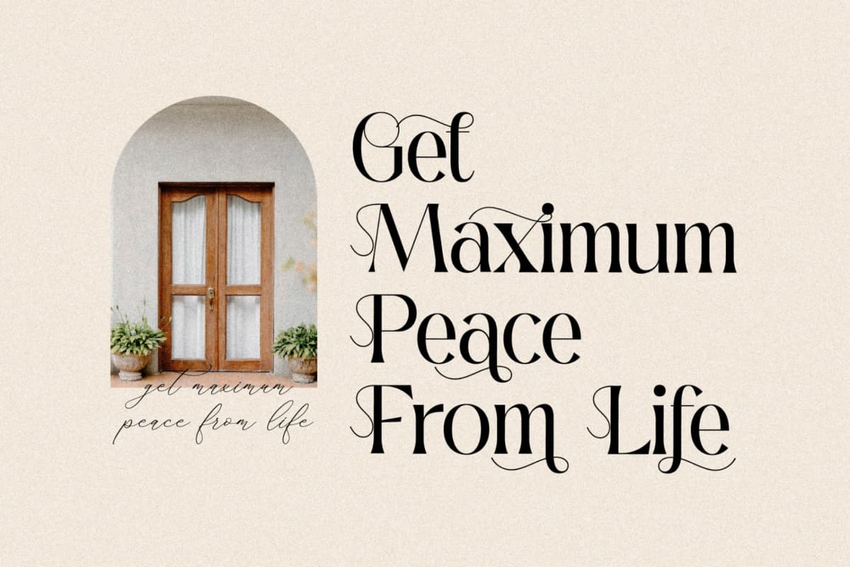 Preview 5 for Gerant - Modern Serif Typeface