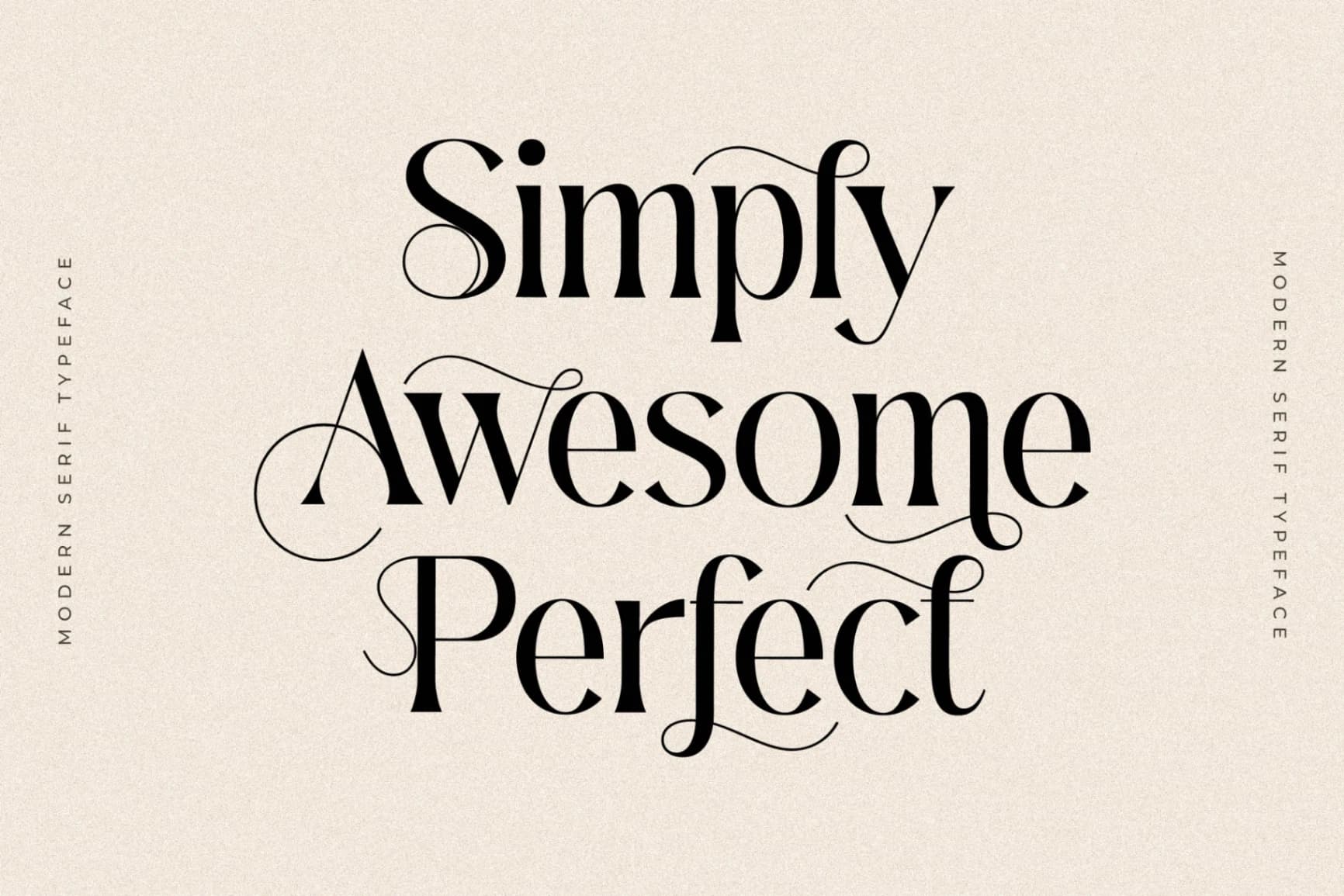 Preview 3 for Gerant - Modern Serif Typeface