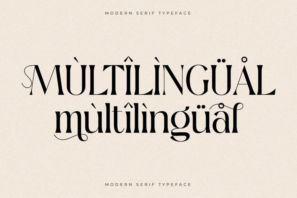 Preview 12 for Gerant - Modern Serif Typeface