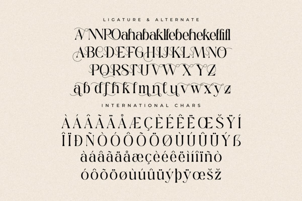 Preview 14 for Gerant - Modern Serif Typeface