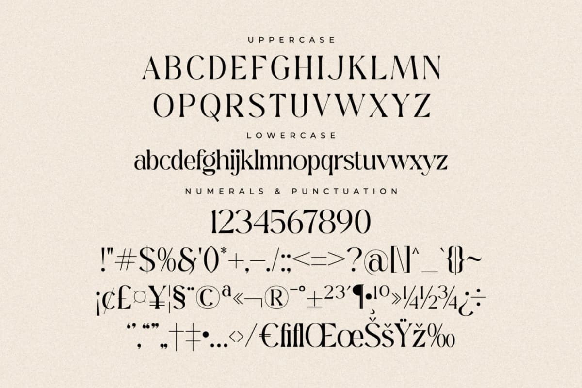 Preview 13 for Gerant - Modern Serif Typeface