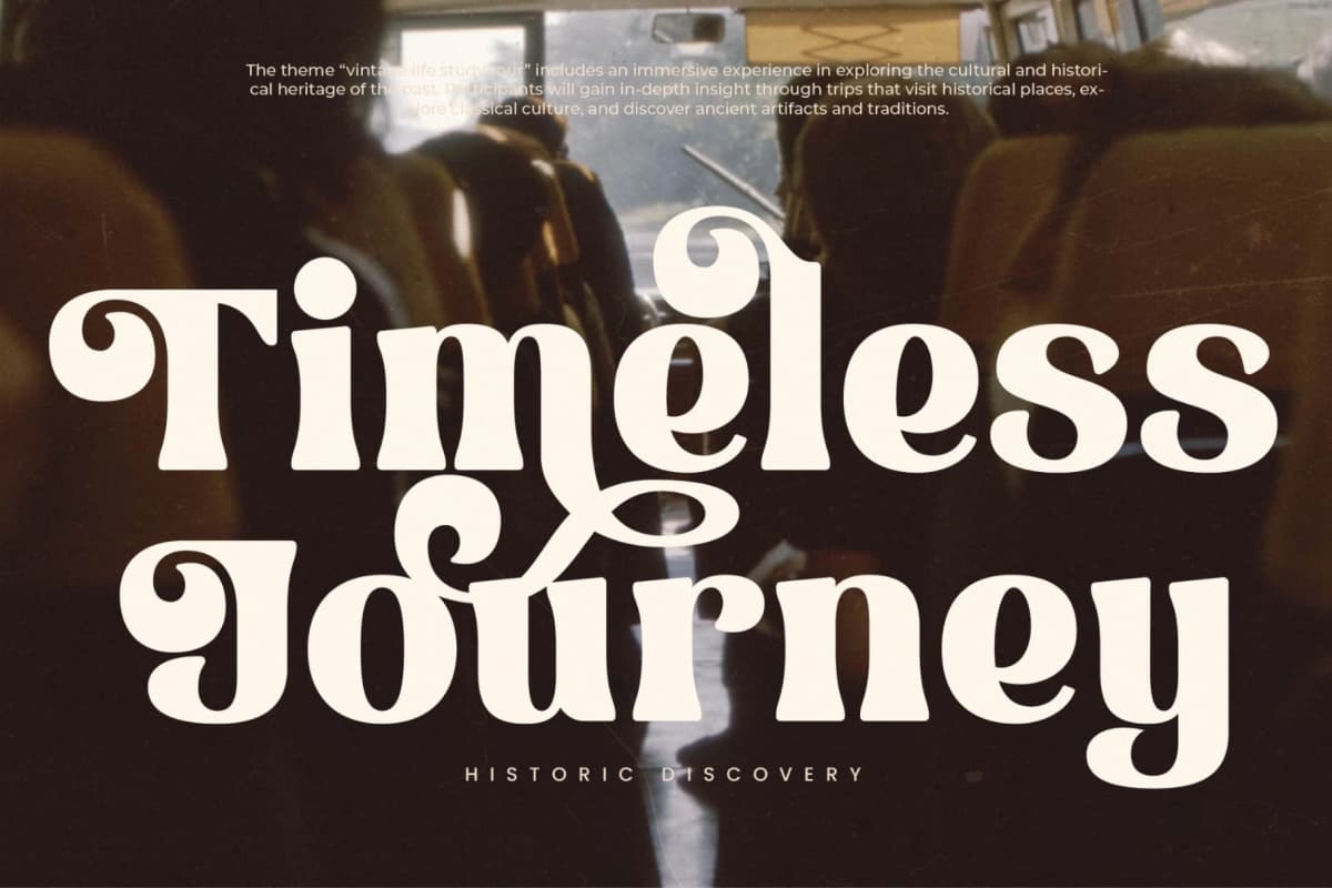 Preview 3 for History Regale - Retro Serif Font