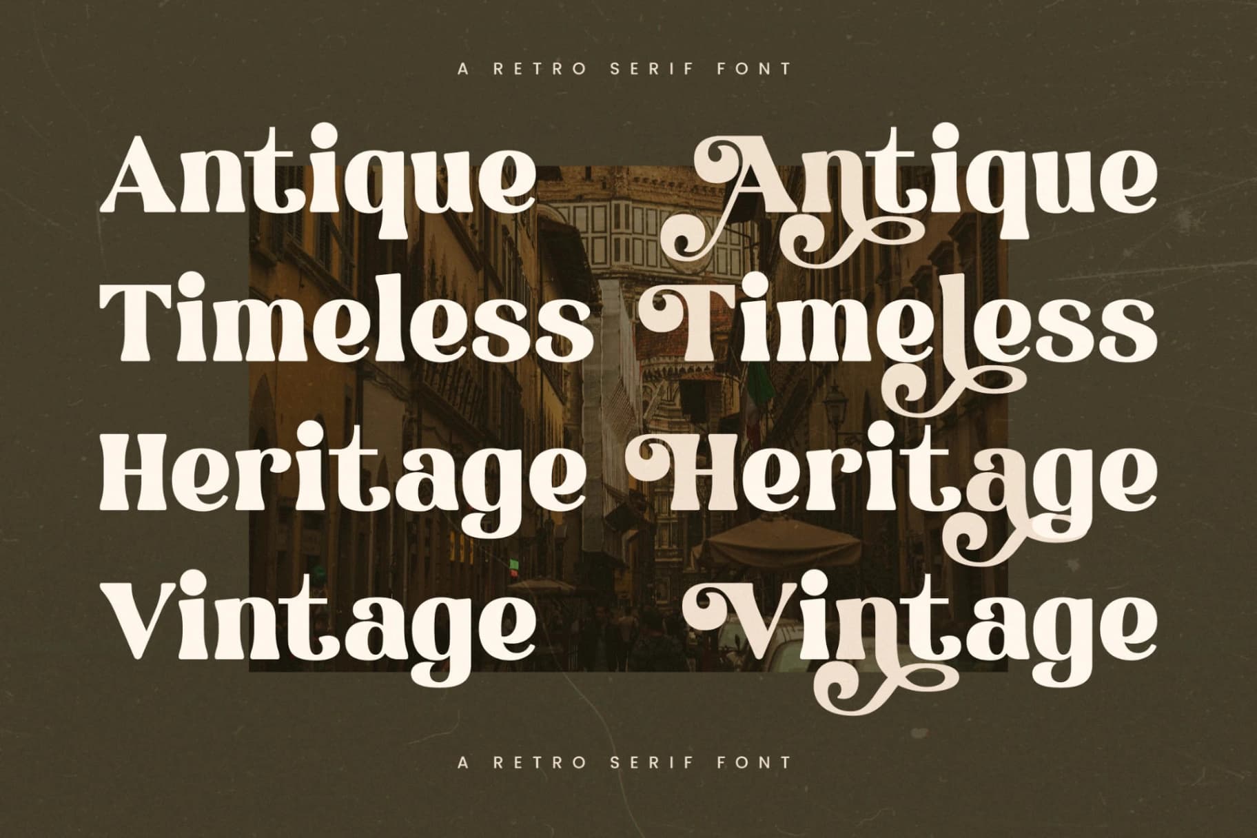 Preview 8 for History Regale - Retro Serif Font