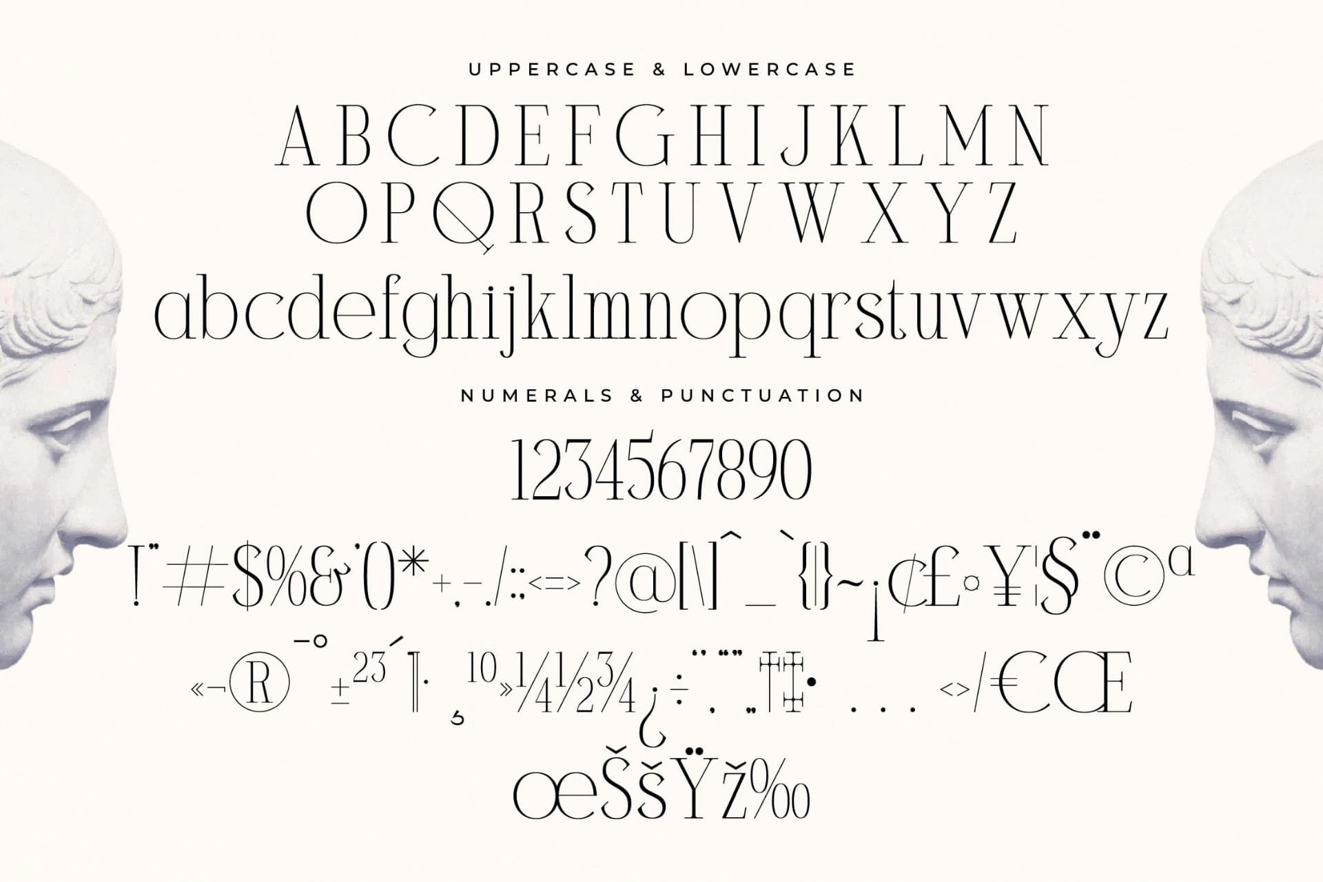 Preview 13 for Milegance – Modern Display Serif