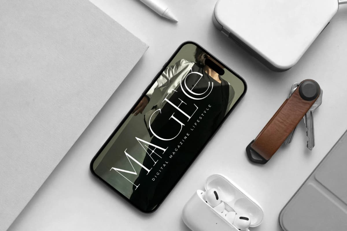 Milegance – Modern Display Serif font preview 7