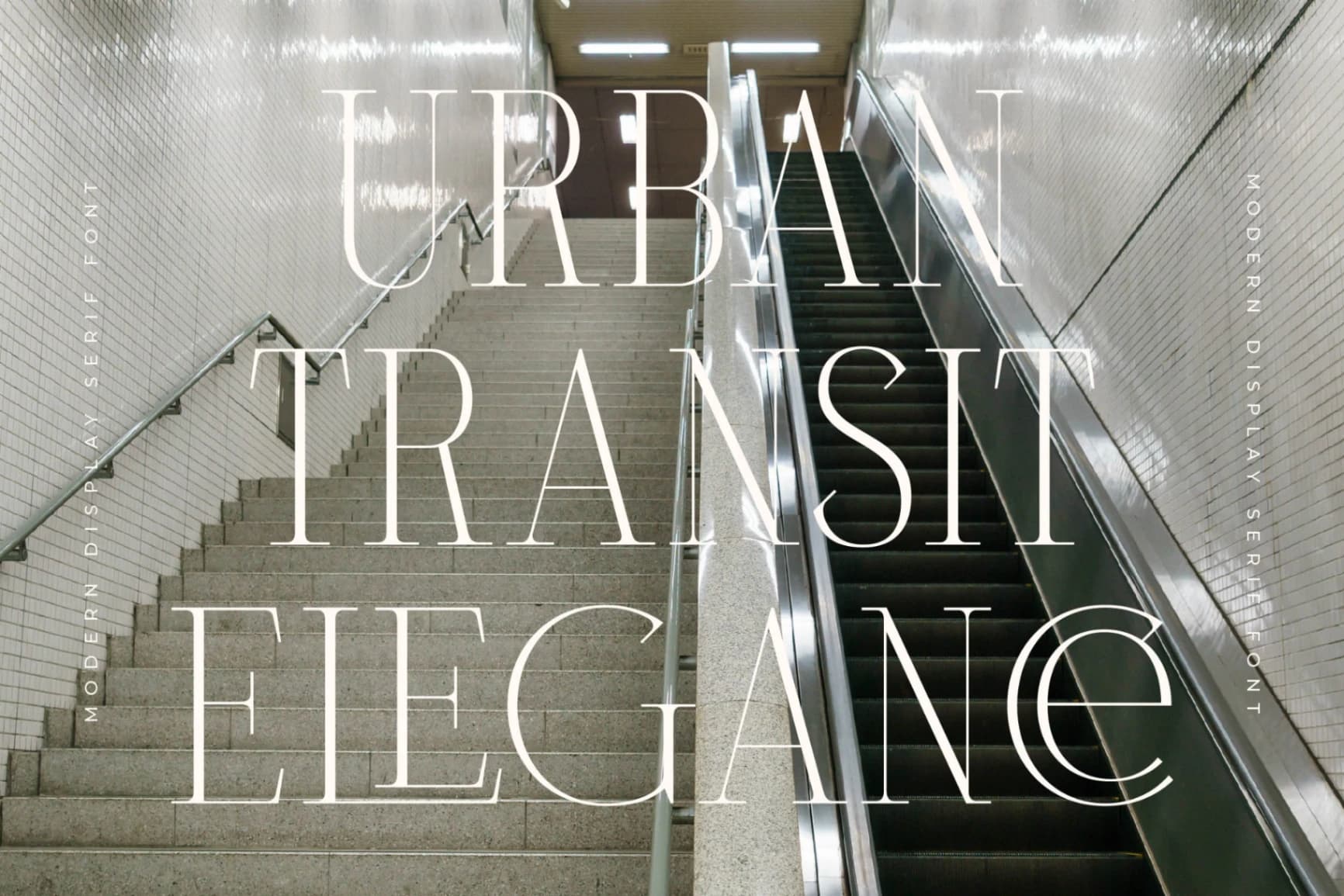 Preview 2 for Milegance – Modern Display Serif