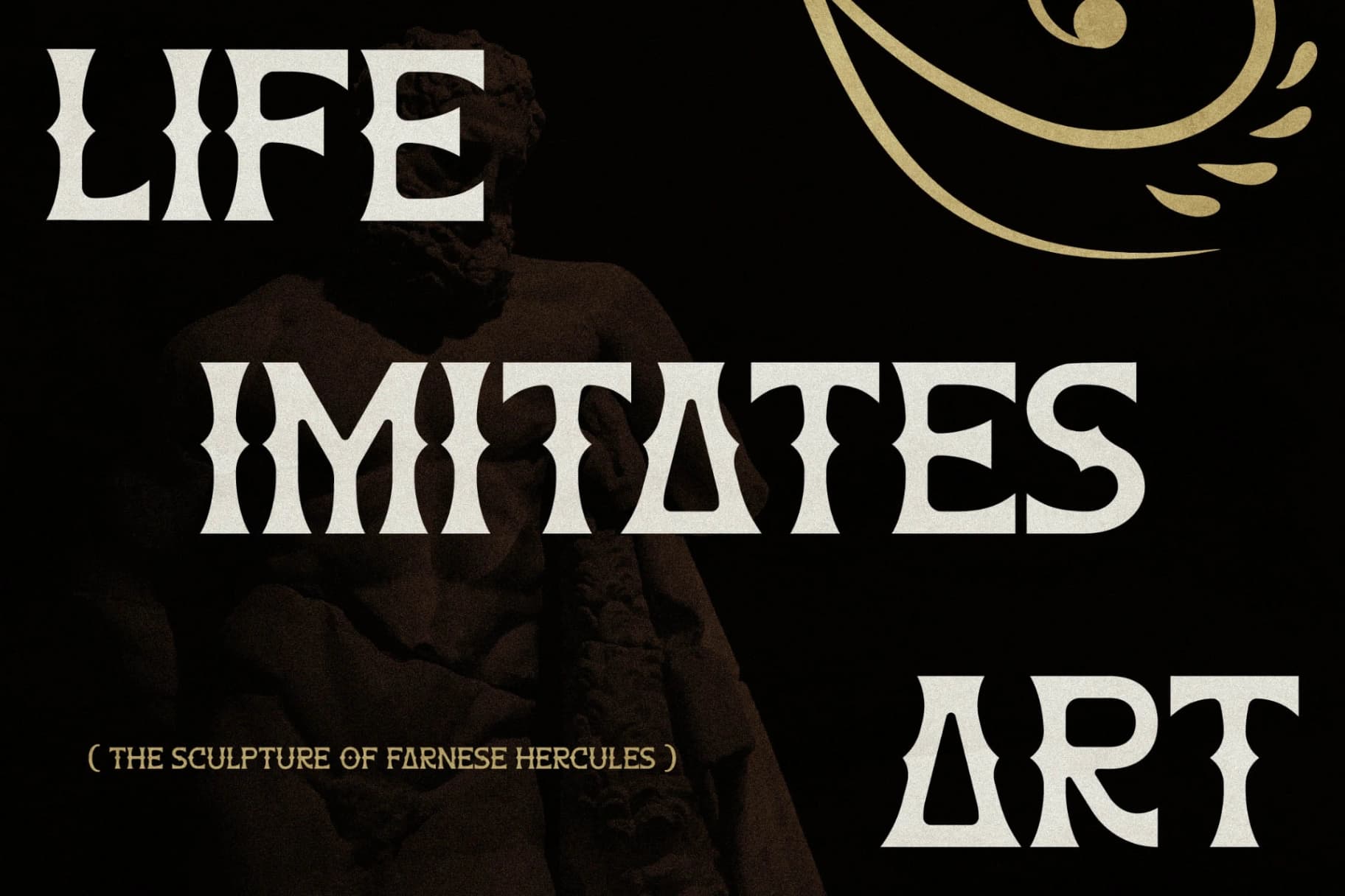 Preview 7 for Mirnean - Display Typeface Font