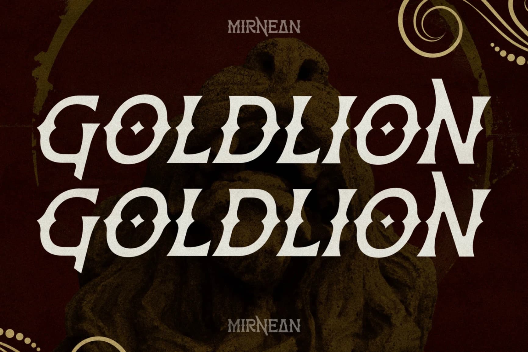 Preview 10 for Mirnean - Display Typeface Font