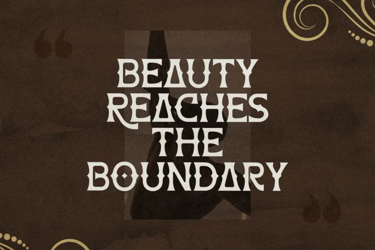 Preview 6 for Mirnean - Display Typeface Font