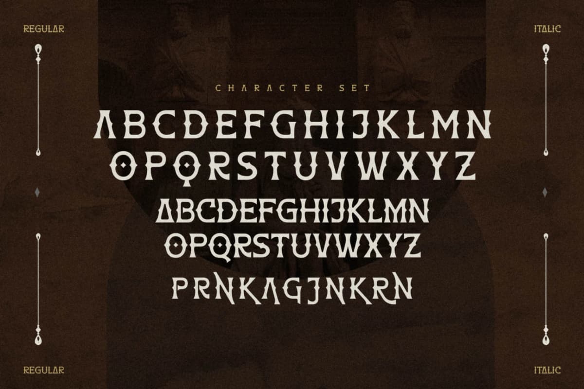 Preview 12 for Mirnean - Display Typeface Font