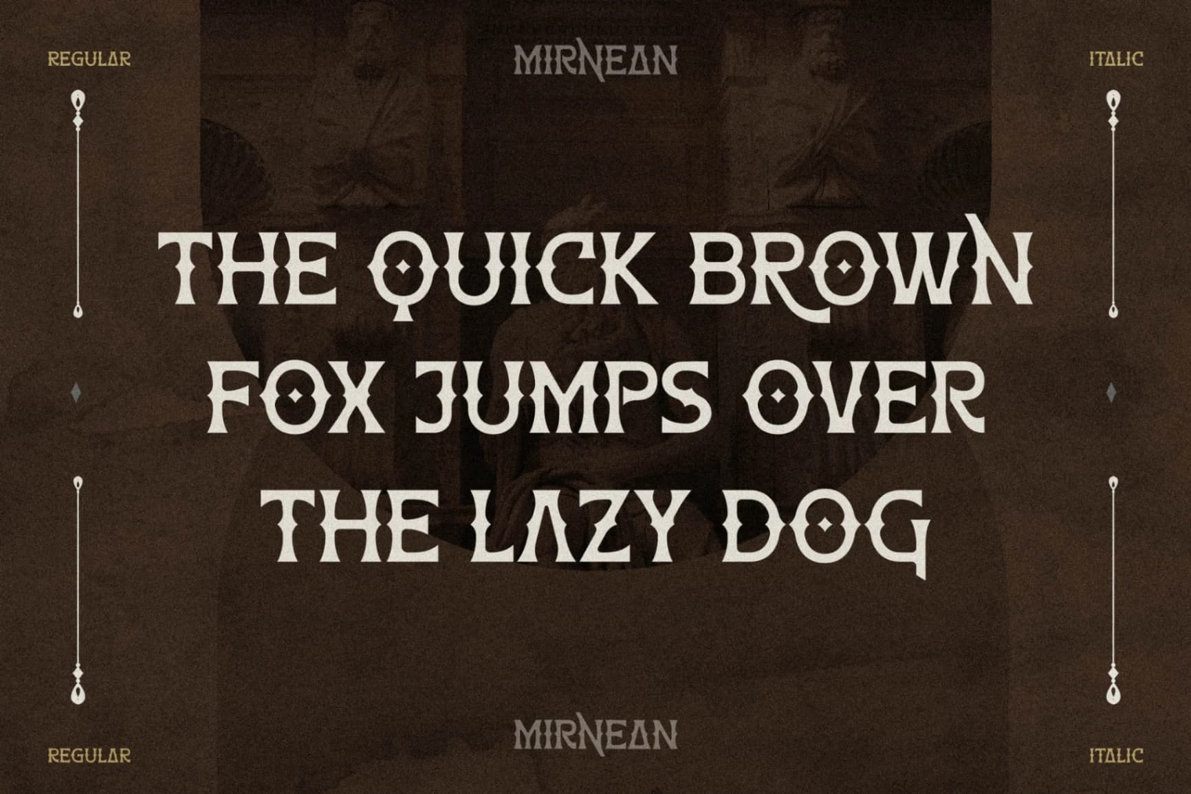 Preview 5 for Mirnean - Display Typeface Font