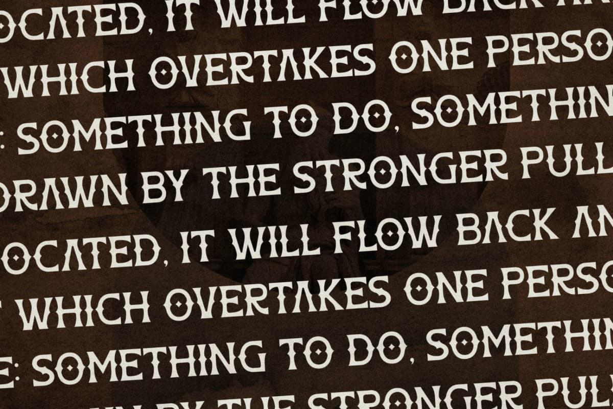 Preview 8 for Mirnean - Display Typeface Font