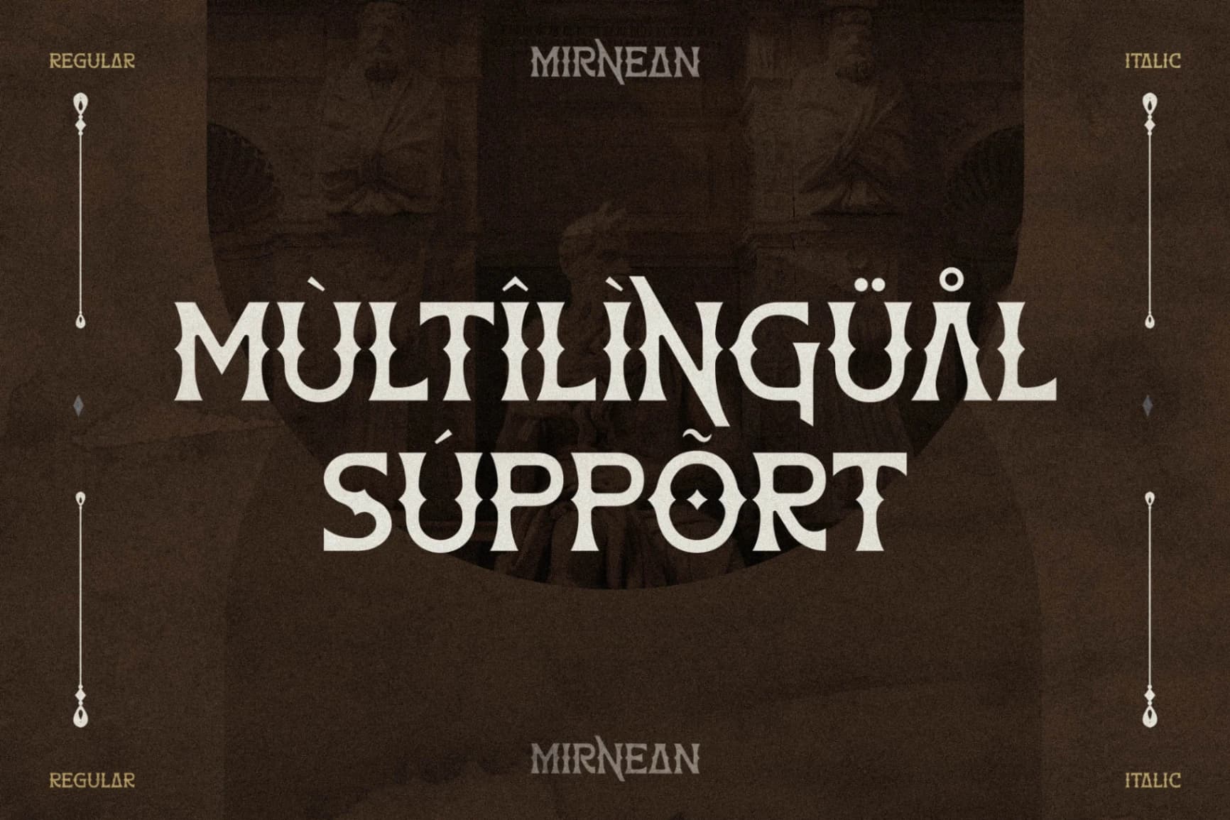 Preview 11 for Mirnean - Display Typeface Font