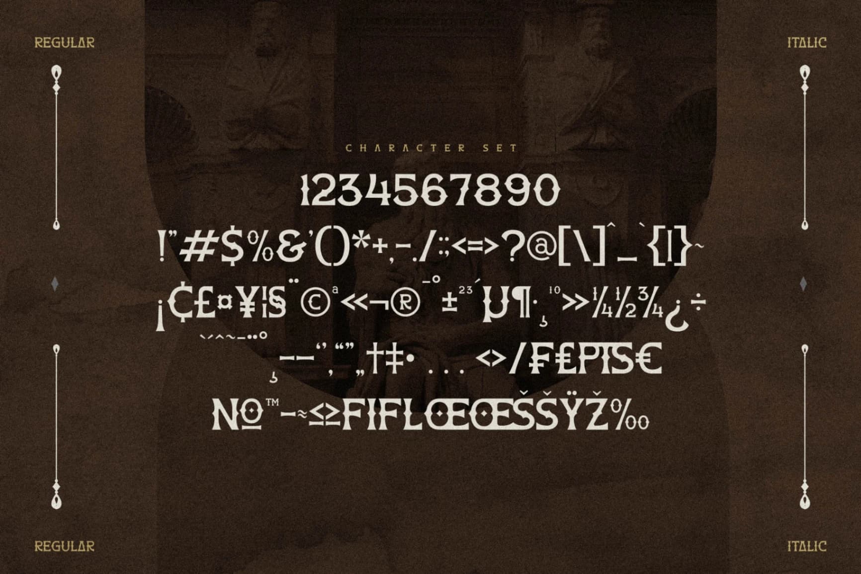 Preview 13 for Mirnean - Display Typeface Font